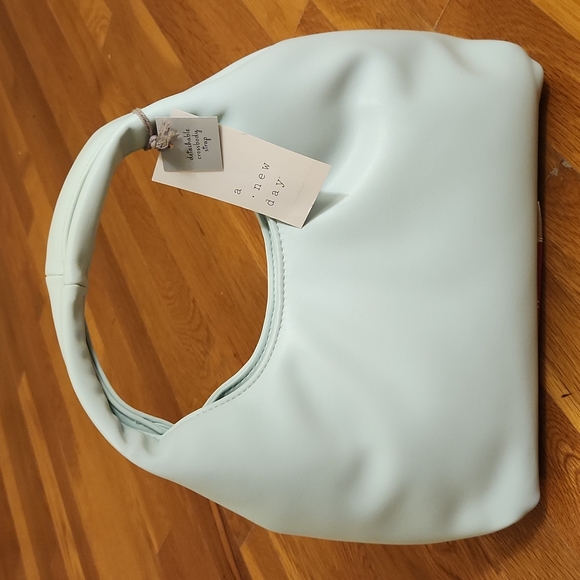 A New Day Mint Green Shoulder Purse- NWT - Picture 1 of 11